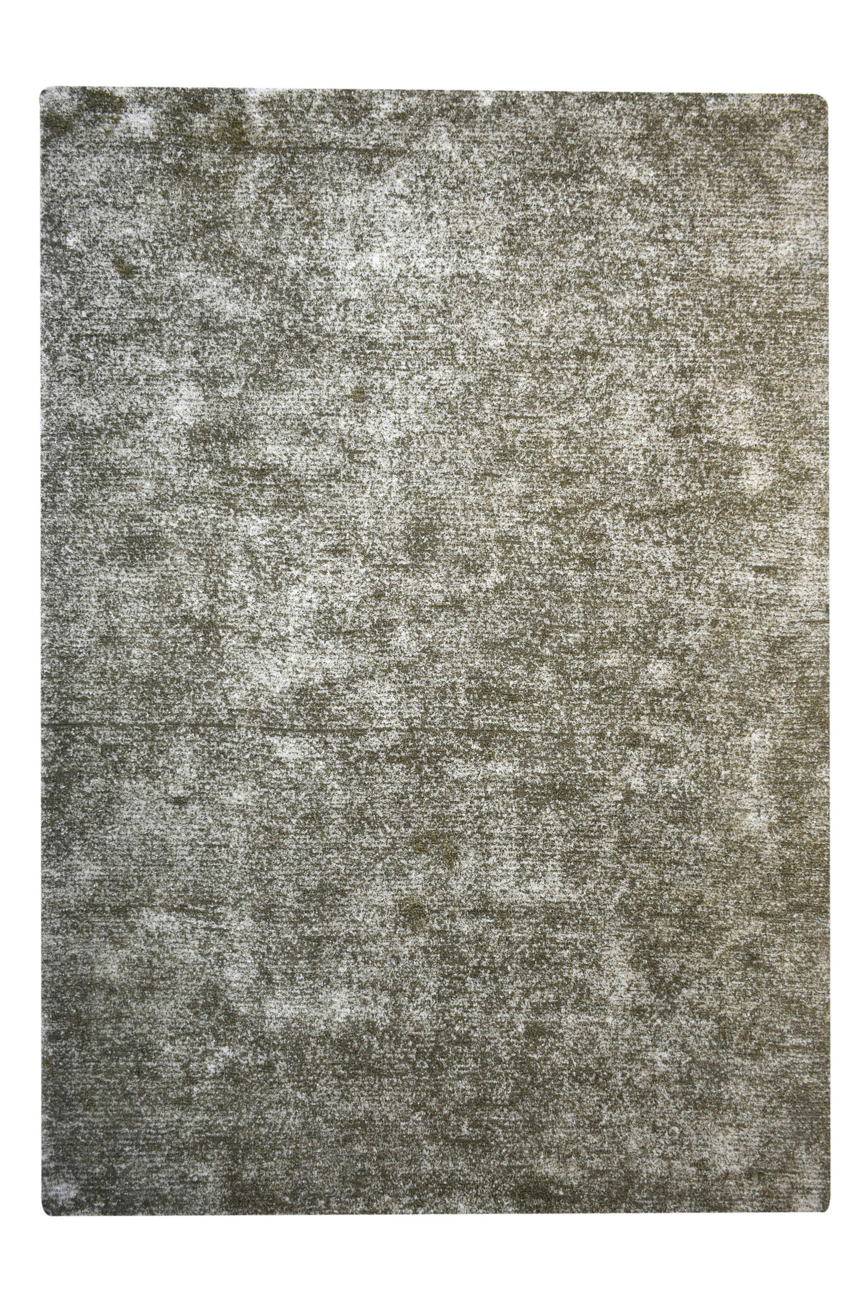 WEBTEPPICH 80/150 cm Silberfarben, Olivgrün  - Silberfarben/Olivgrün, Basics, Textil (80/150cm) - Novel