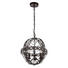 HÄNGELEUCHTE - Klar/Rostfarben, KONVENTIONELL, Glas/Metall (34/122cm) HÄNGELEUCHTE - Klar/Rostfarben, KONVENTIONELL, Glas/Metall (34/122cm)