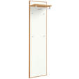 GARDEROBENPANEEL in 44/183/29 cm - Eichefarben/Weiß, Design, Holz/Holzwerkstoff (44/183/29cm) - Novel