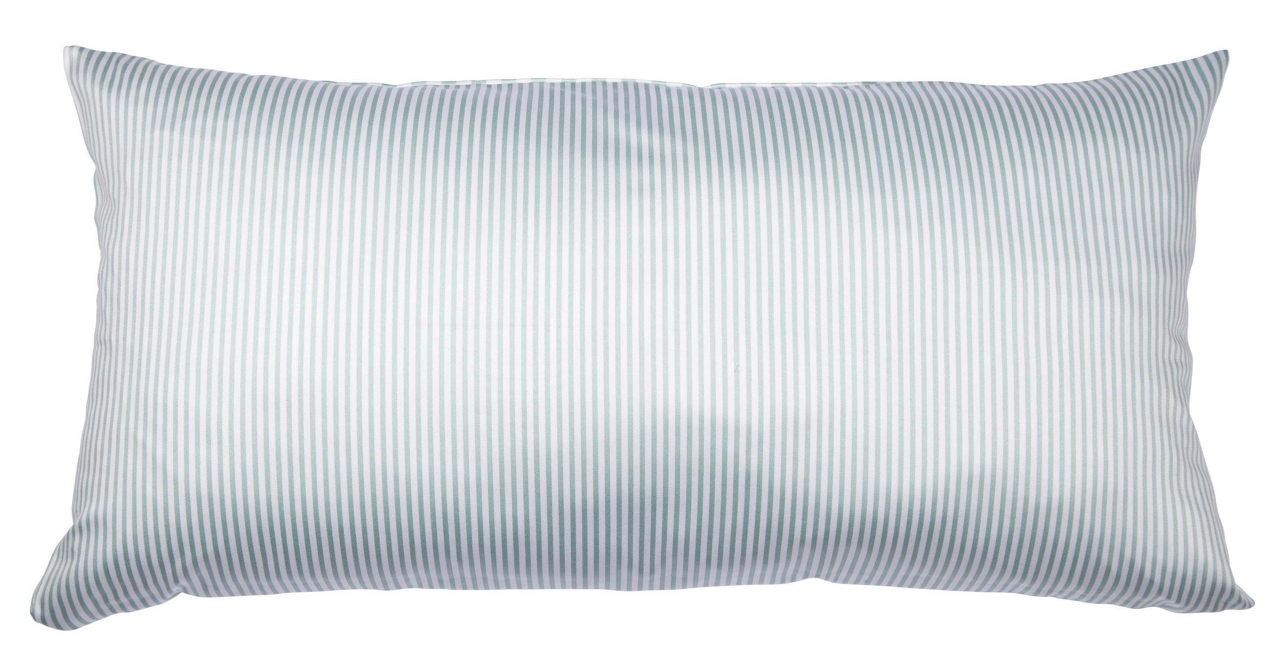 KISSENHÜLLE Giorgio 40/80 cm  - Weiß/Hellgrün, KONVENTIONELL, Textil (40/80cm) - Janine