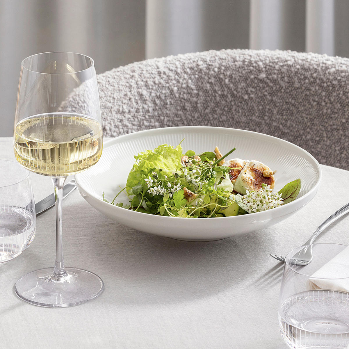 Set kozarcev Afina 4/1 - prozorno, Konvencionalno, steklo (8,2/22cm) - Villeroy & Boch