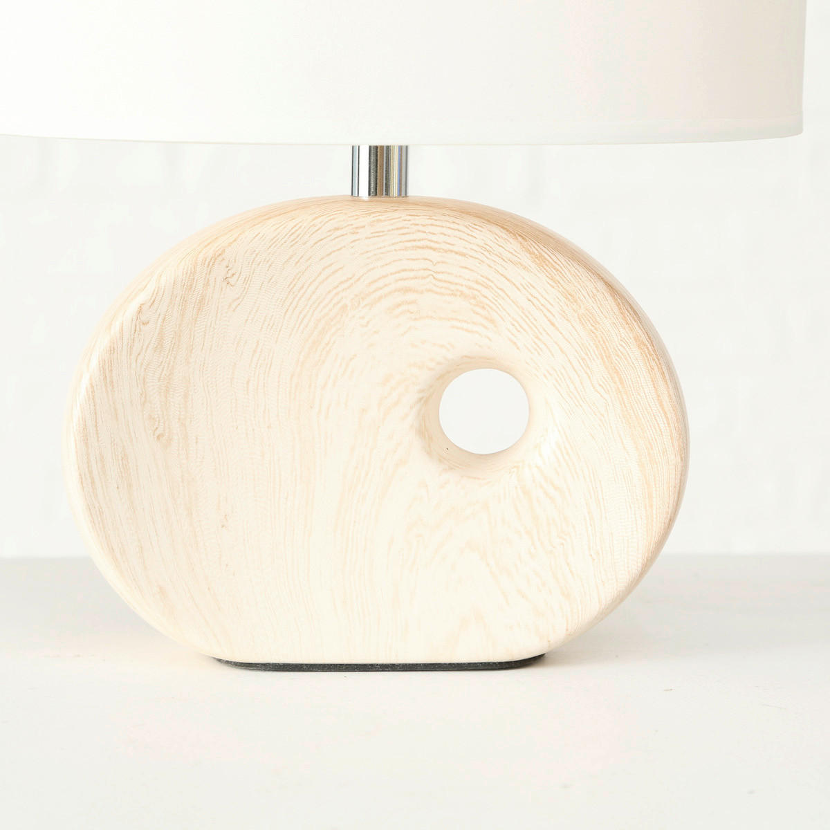 STOLNÍ LAMPA, 23/13/30 cm - Natur, kov/textil (23/13/30cm)