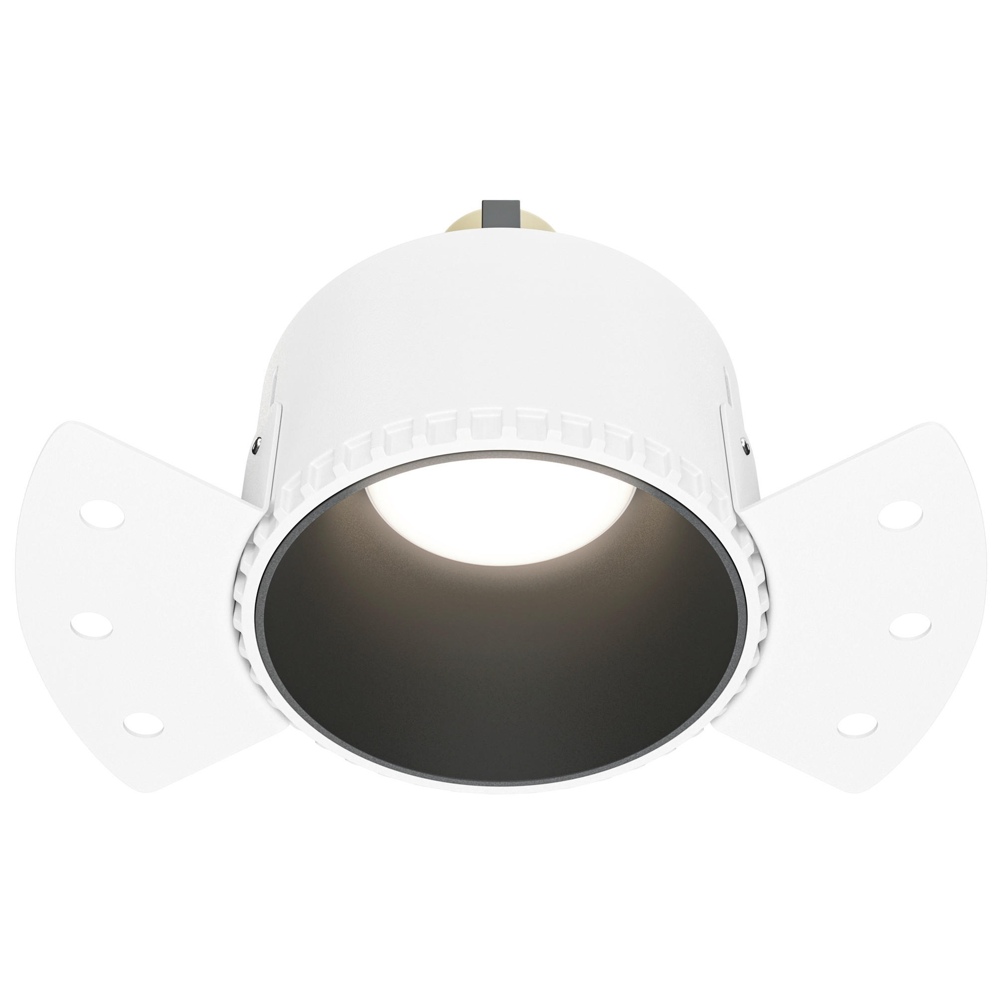 DECKENLEUCHTE 14/14/5,5 cm - Schwarz, Trend, Kunststoff/Metall (14/14/5,5cm) - MAYTONI