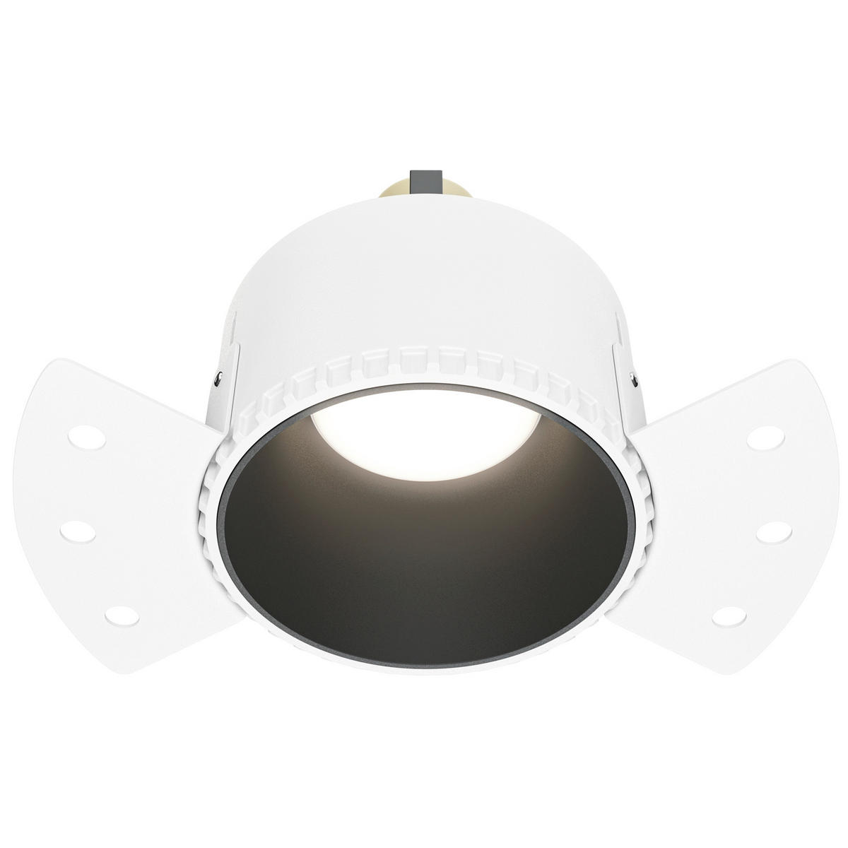 DECKENLEUCHTE    14/14/5,5 cm  - Schwarz, Trend, Kunststoff/Metall (14/14/5,5cm) - MAYTONI