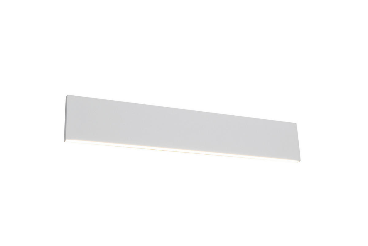 LED-WANDLEUCHTE - Weiss, Basics, Kunststoff/Metall (47/8/4,5cm)