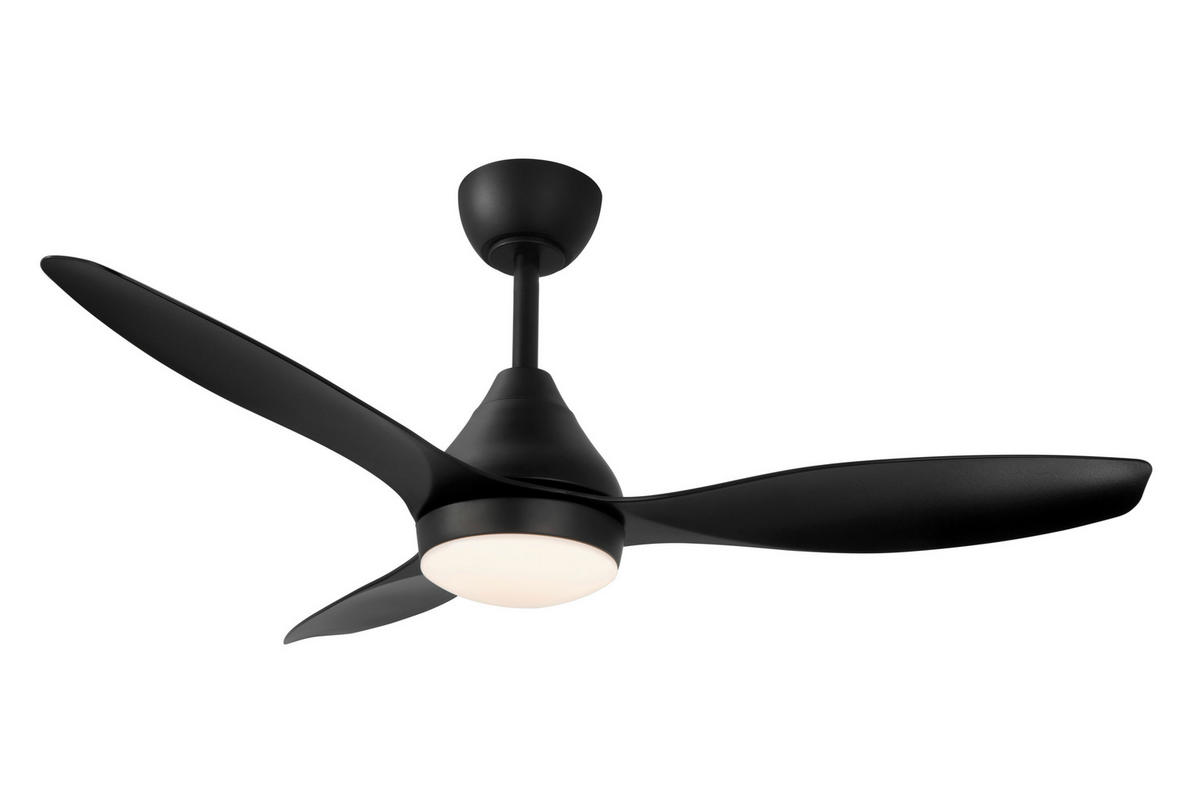 PLAFONSKI VENTILATOR - crna, Osnovno, metal/plastika (122cm) - Mican