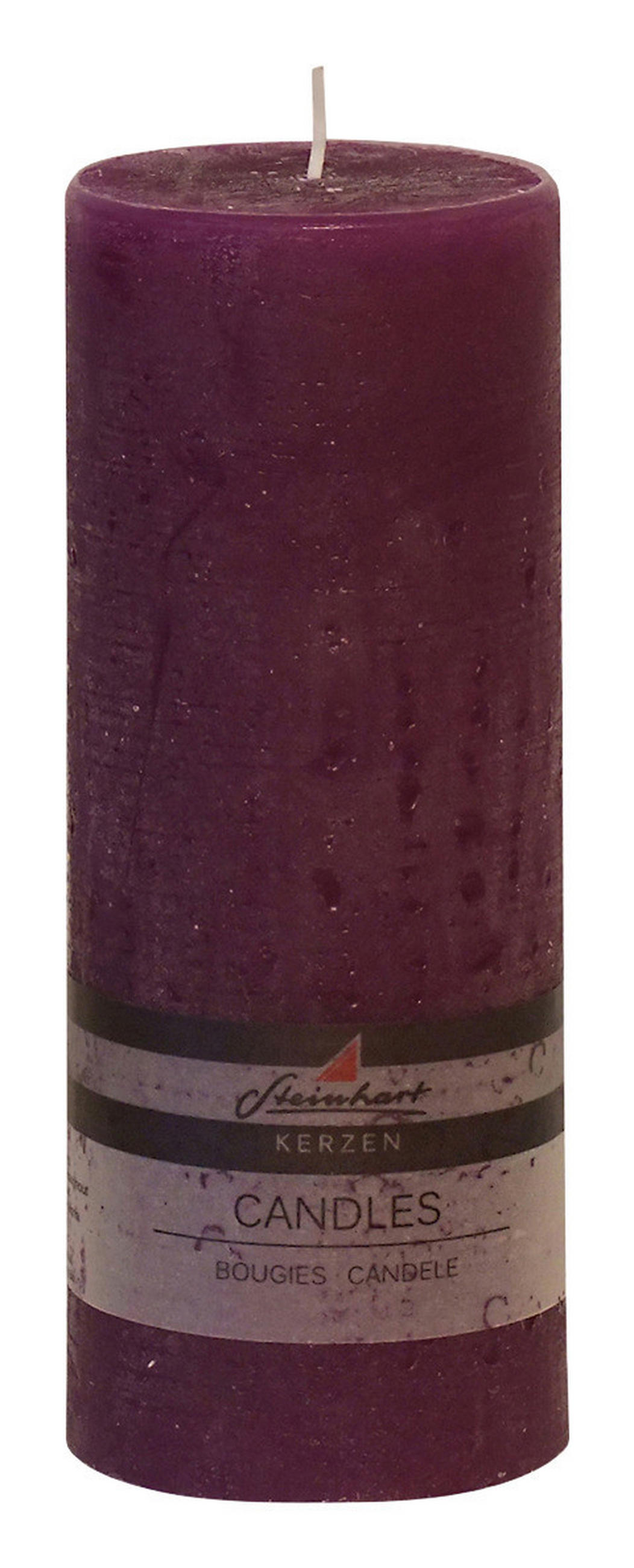 STUMPENKERZE 7,8/20 cm  - Brombeere, Basics (7,8/20cm) - Steinhart