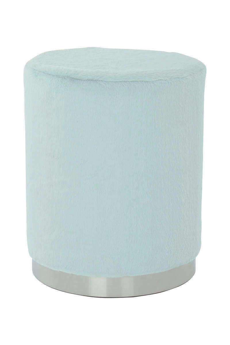 HOCKER Hellblau  - Hellblau, MODERN, Kunststoff (36/44/36cm) - Kayoom