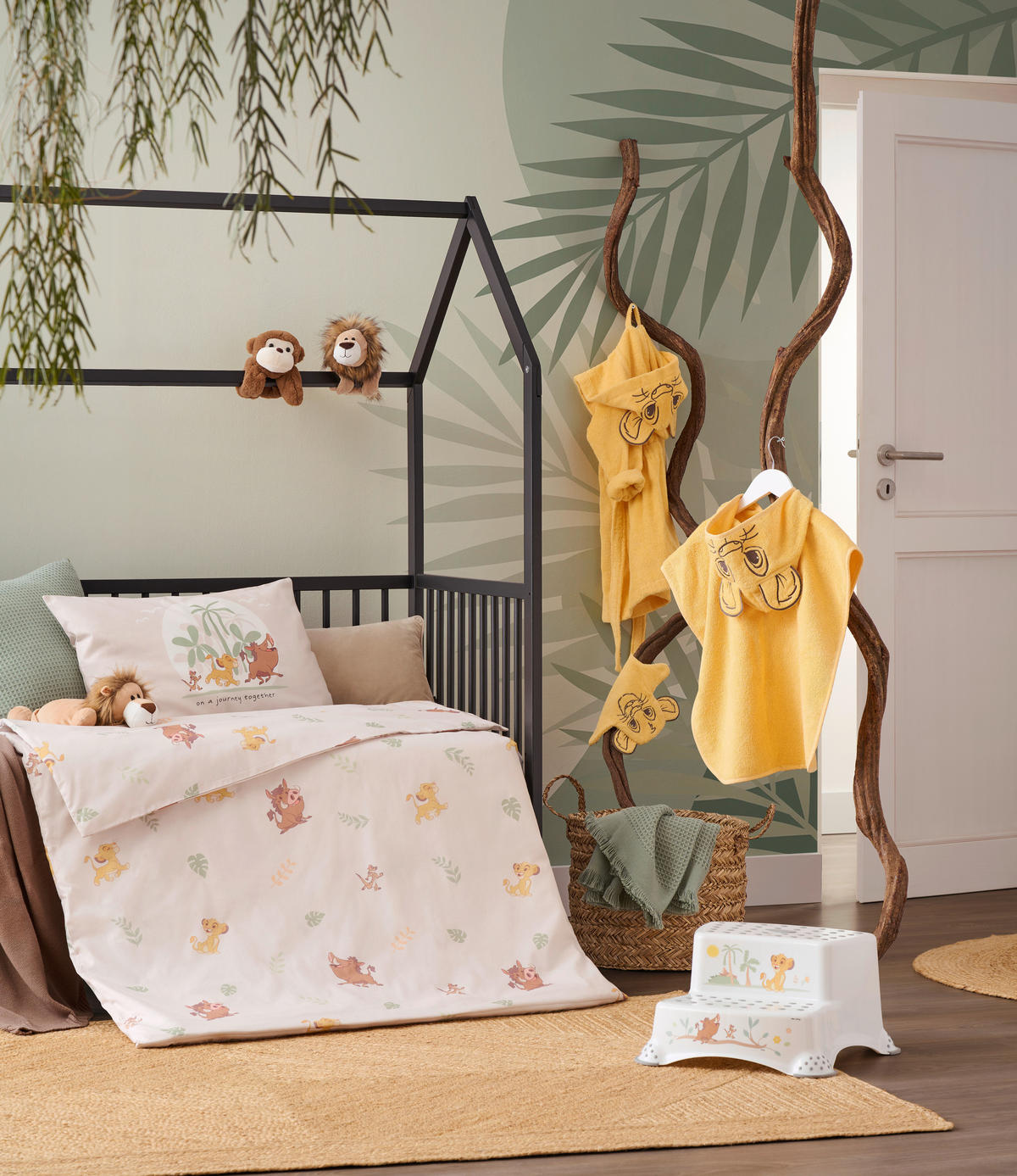 OSUŠKA S KAPUCÍ - žlutá, Trend, textil (80/80cm) - Disney