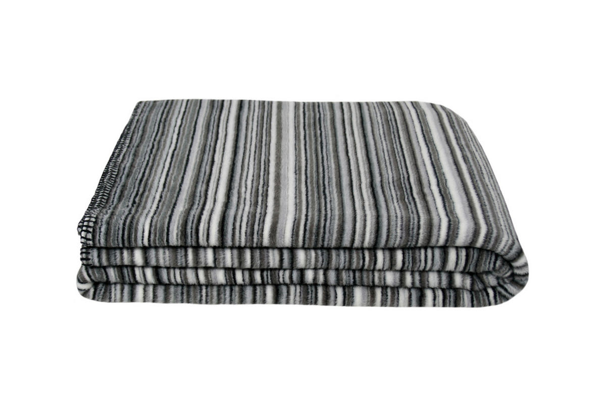 DECKE 150/200 cm  - Anthrazit, Basics, Textil (150/200cm) - Zoeppritz