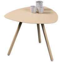 BEISTELLTISCH 50/50/40 cm Creme  - Creme, Design, Metall (50/50/40cm) - Xora