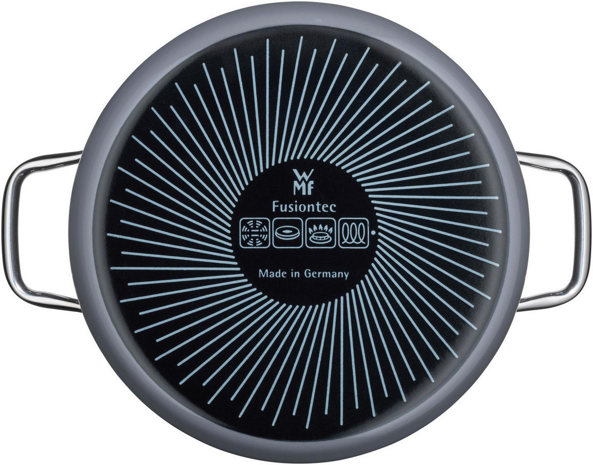 KOCHTOPFSET Fusiontec Mineral 4-teilig  - Grau, Basics, Metall (60/30/33cm) - WMF