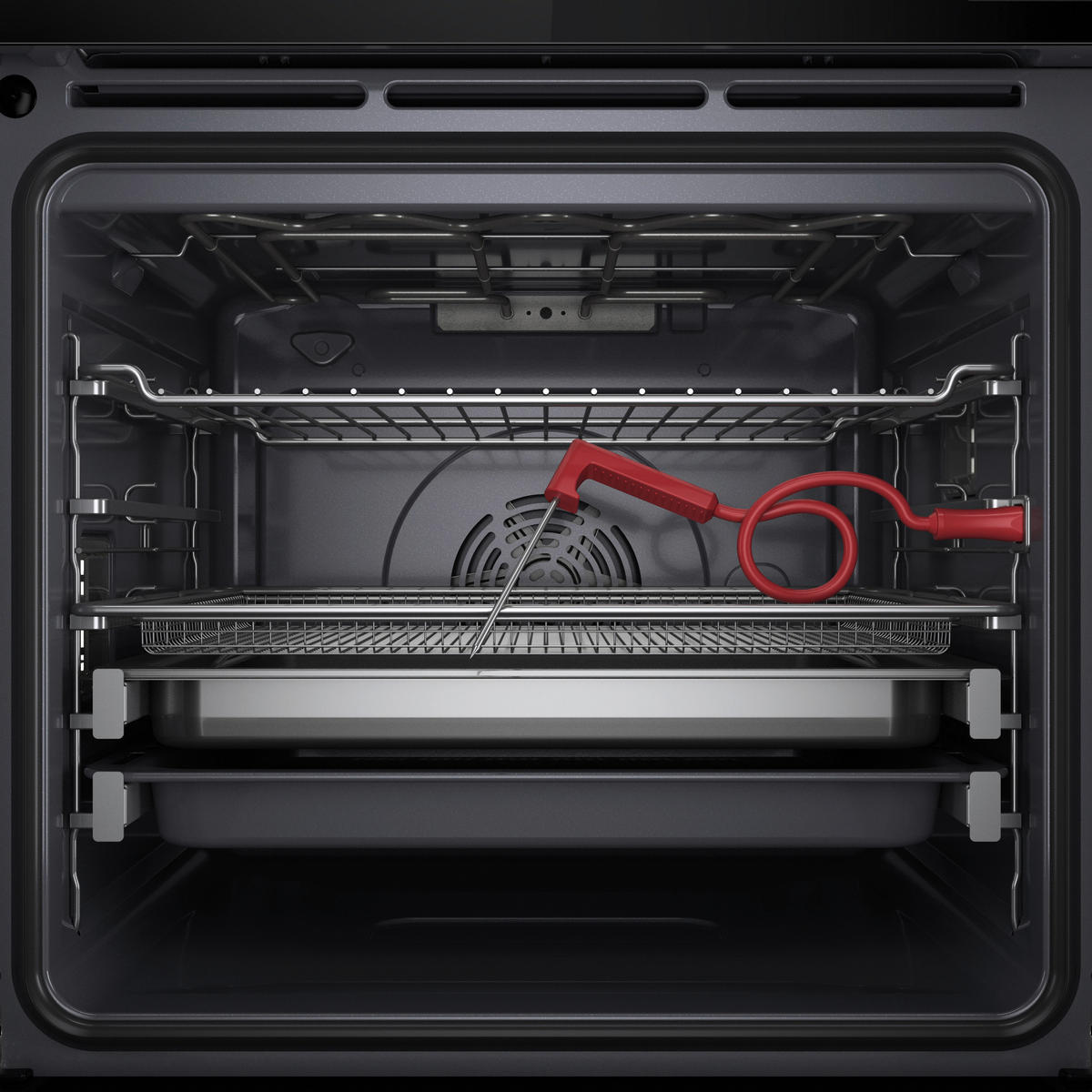 DAMPFBACKOFEN BBI11P8FHT2SK  - Schwarz, Basics, Glas/Metall (59,5/59,7/56,4cm) - Bauknecht