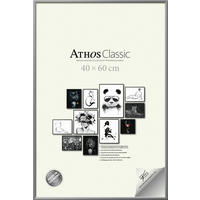 BILDERRAHMEN - Silberfarben, Basics, Papier/Holzwerkstoff (40/60/1,8cm)