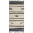 FLECKERLTEPPICH 50/80 cm Claudia Schwarz, Beige  - Beige/Schwarz, LIFESTYLE, Textil (50/80cm) - Esposa