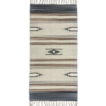 FLECKERLTEPPICH 50/80 cm Claudia Schwarz, Beige  - Beige/Schwarz, LIFESTYLE, Textil (50/80cm) - Esposa