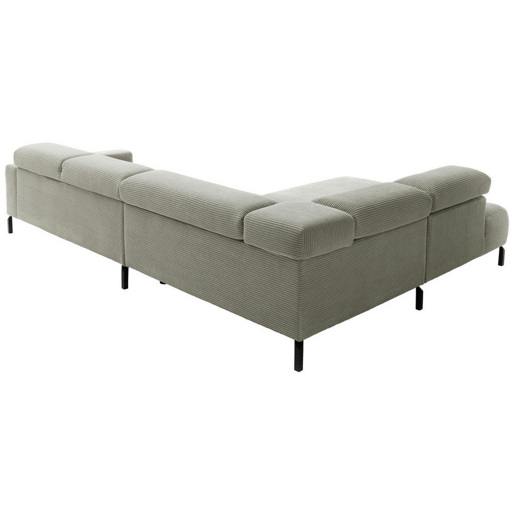 Thumbnail - Pure Home Lifestyle Ecksofa, Graubraun, Textil, 3-4-Sitzer, L-Form, 314-317x221-224 cm, Blauer Engel, Goldenes M, Dgm, O...