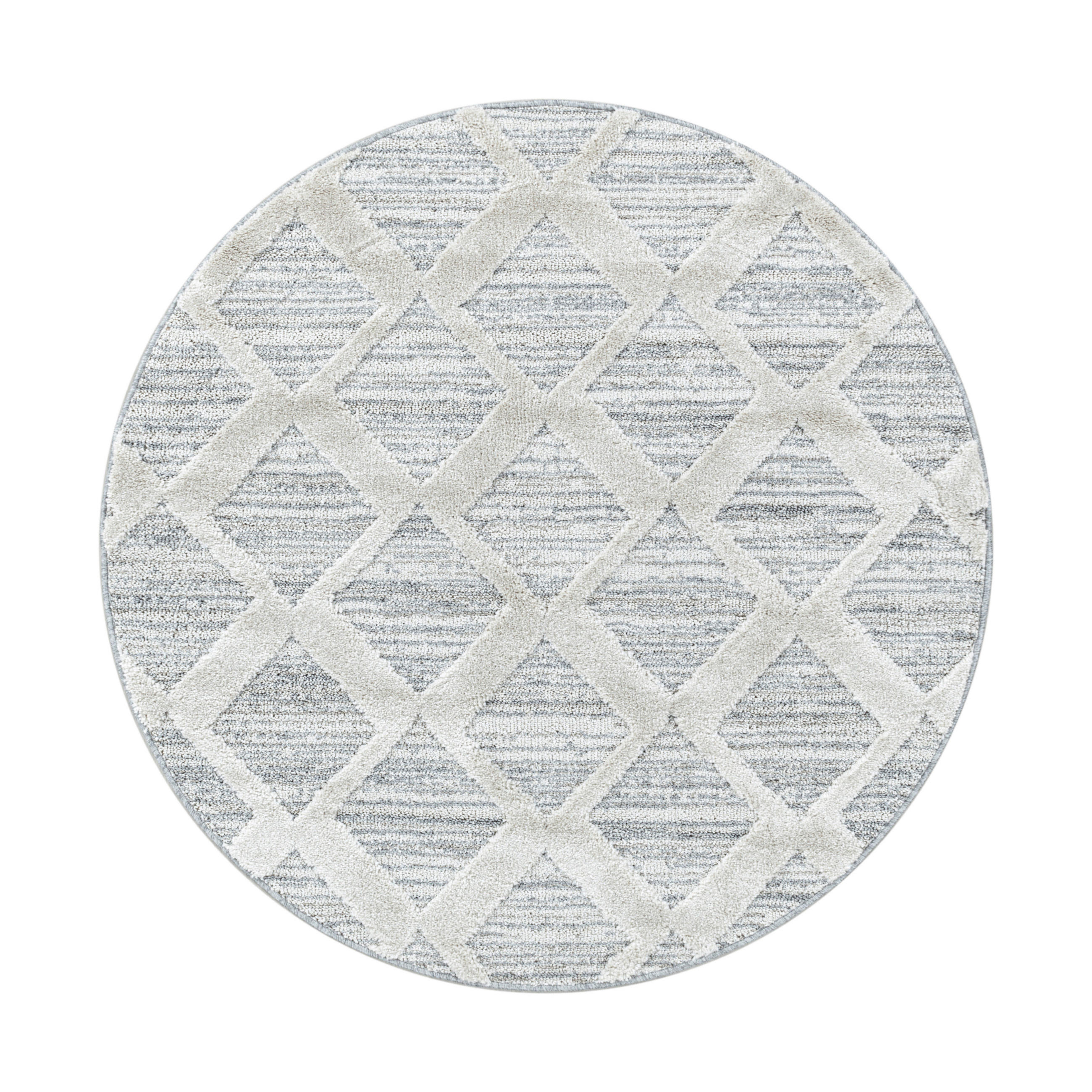 TKANA PREPROGA Pisa 4703 grau 160 cm tkano siva - siva, Konvencionalno, tekstil (160cm)