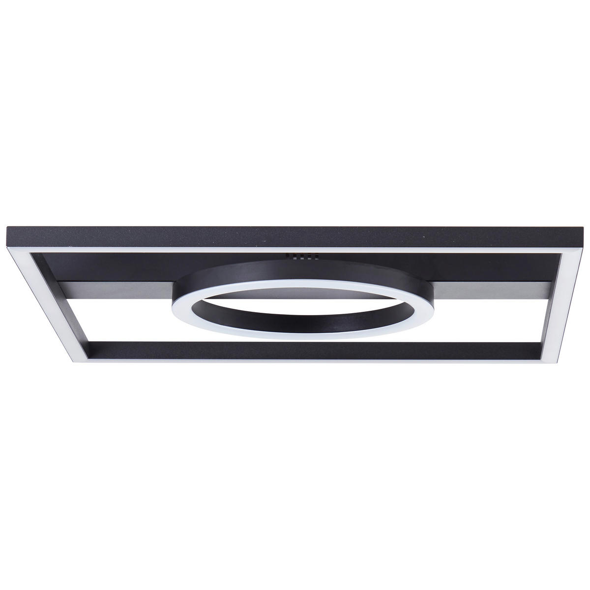 LED-PANEEL  - Schwarz, Design, Kunststoff/Metall (5/40/40cm) - Brilliant