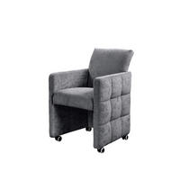 STOLICA S NASLONOM ZA RUKE  antracit  drvo, tekstil, drvni materijal      - antracit, Moderno, drvni materijal/drvo (64/90/72cm) - Livetastic