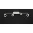 LED-STRAHLER - Nickelfarben, Design, Kunststoff/Metall (80/11/9cm) LED-STRAHLER - Nickelfarben, Design, Kunststoff/Metall (80/11/9cm)
