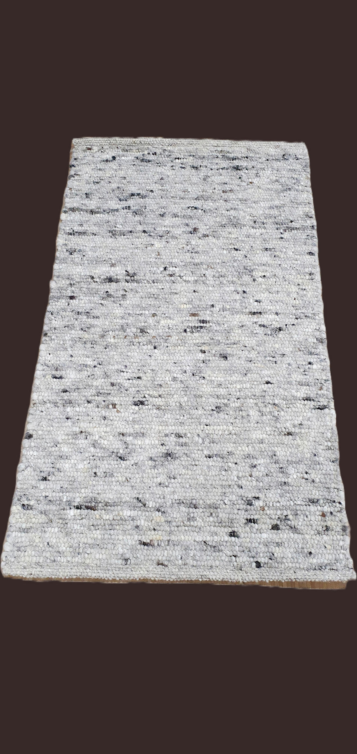 HANDWEBTEPPICH 90/160 cm Vieste Grau  - Grau, Basics, Textil (90/160cm) - Linea Natura