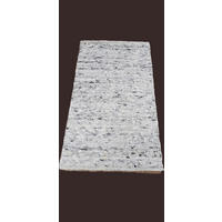 HANDWEBTEPPICH 90/160 cm Vieste Grau  - Grau, Basics, Textil (90/160cm) - Linea Natura