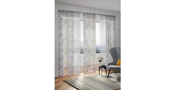 FLÄCHENVORHANG in Gelb - Gelb, Design, Textil (60/255cm) - Novel