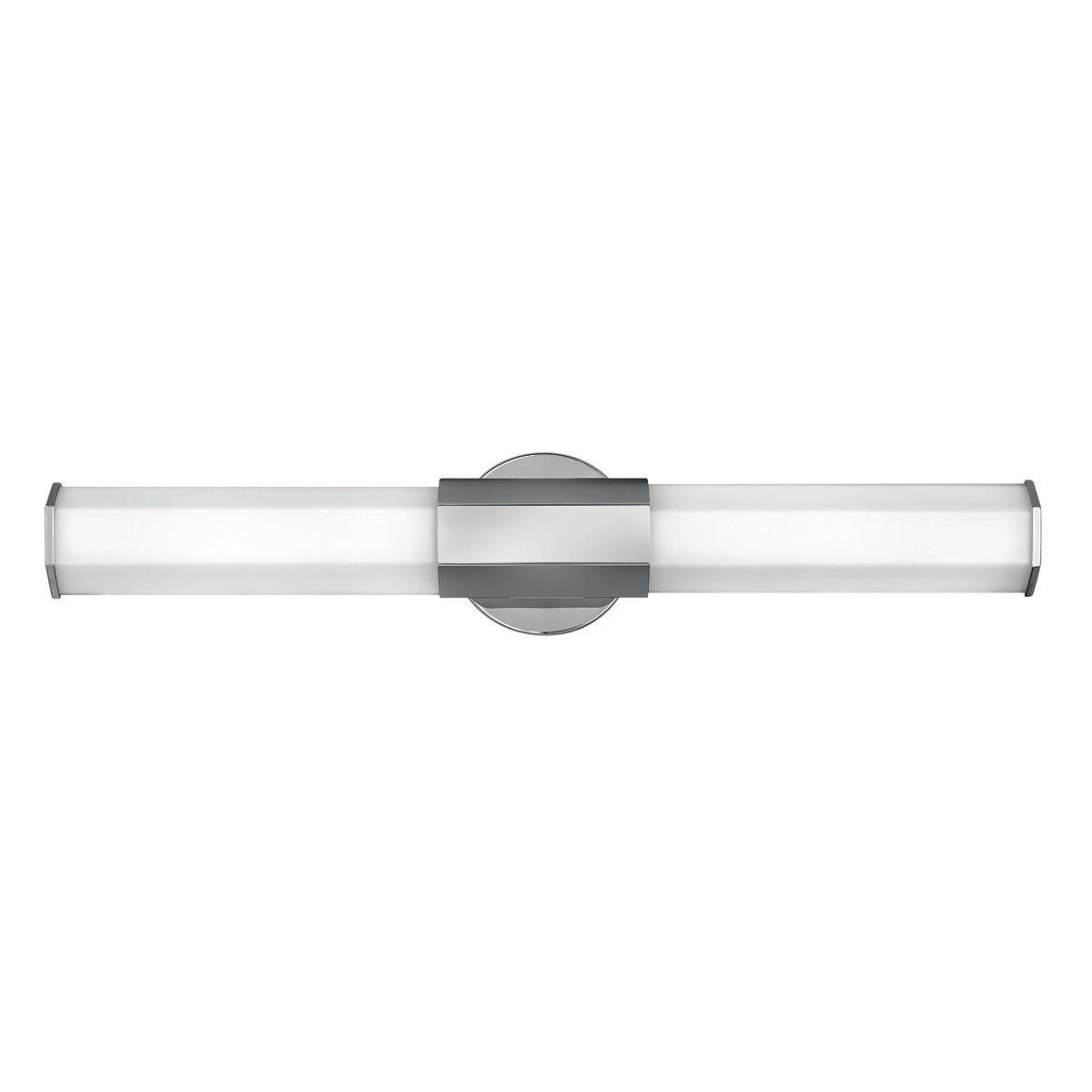 VÄGGLAMPA FÖR BADRUM Elstead Facet 65,9/12,7/10.5 cm   - kromfärg, Design, metall/glas (65,9/12,7/10.5cm) - Elstead Lighting
