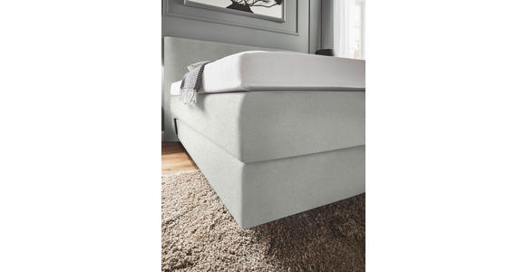 BOXSPRINGBETT 180/200 cm  in Naturfarben  - Naturfarben, KONVENTIONELL, Holz/Textil (180/200cm) - Dieter Knoll