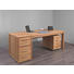 ANSTELLCONTAINER Kernbuche furniert, teilmassiv Buchefarben - Buchefarben, KONVENTIONELL, Holz/Kunststoff (40/75/80cm) - LINEA NATURA