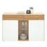 SIDEBOARD 128,2/83,4/52,1 cm - Eichefarben/Silberfarben, Natur, Glas/Holz (128,2/83,4/52,1cm) - Voglauer SIDEBOARD 128,2/83,4/52,1 cm - Eichefarben/Silberfarben, Natur, Glas/Holz (128,2/83,4/52,1cm) - Voglauer