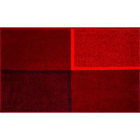 BADTEPPICH Rot 70/120 cm  - Rot, Basics, Kunststoff/Textil (70/120cm) - Grund