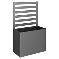 RANKGITTER ohne Hochbeet  - Dunkelgrau, Basics, Metall (102/91/4cm) - Biohort