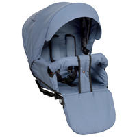 SPORTWAGENAUFSATZ SItzeinheit Lars Topas  - Blau, Basics (80/39/60cm) - Naturkind