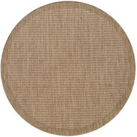 OUTDOORTEPPICH 160 cm GIZA Braun  - Braun, Basics, Textil (160cm) - Novel