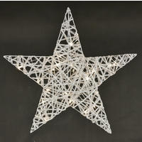 DEKOSTERN  - Silberfarben, Basics, Metall (40/40cm)