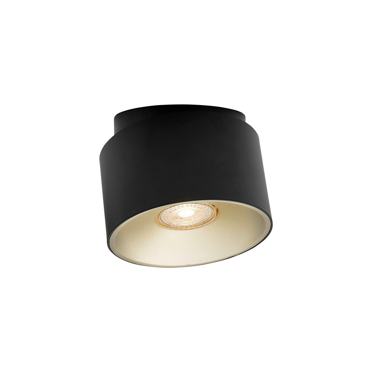 DECKENLEUCHTE Torone 13,8/10,6 cm  - Schwarz, Design, Metall (13,8/10,6cm) - Nordlux