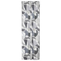 SCHLAUFENVORHANG halbtransparent  - Grau, Basics, Textil (140/245cm) - Fuggerhaus