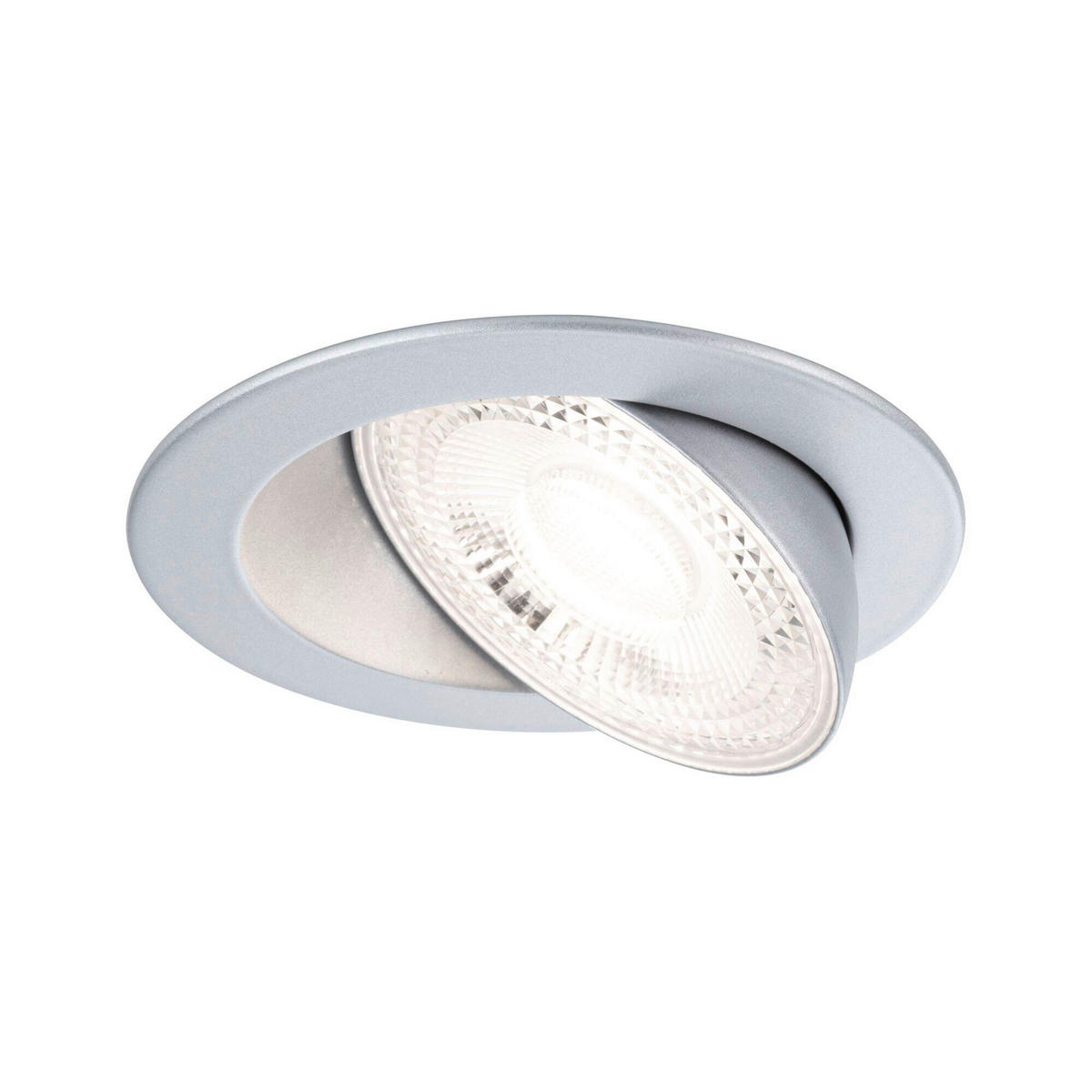DECKENSTRAHLER Aumus 10,5/4,0 cm   - Chromfarben, Basics, Kunststoff/Metall (10,5/4,0cm) - Paulmann