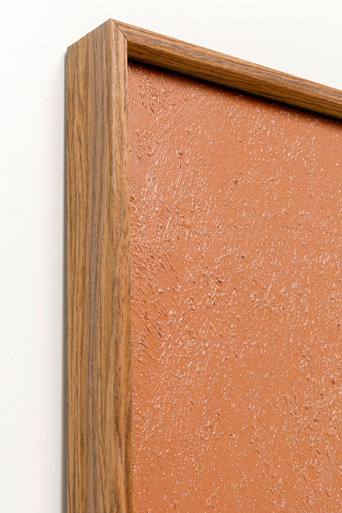 LEINWANDBILD Abstraktes 100/100/4 cm  - Braun, Design, Holz/Textil (100/100/4cm) - Kare-Design