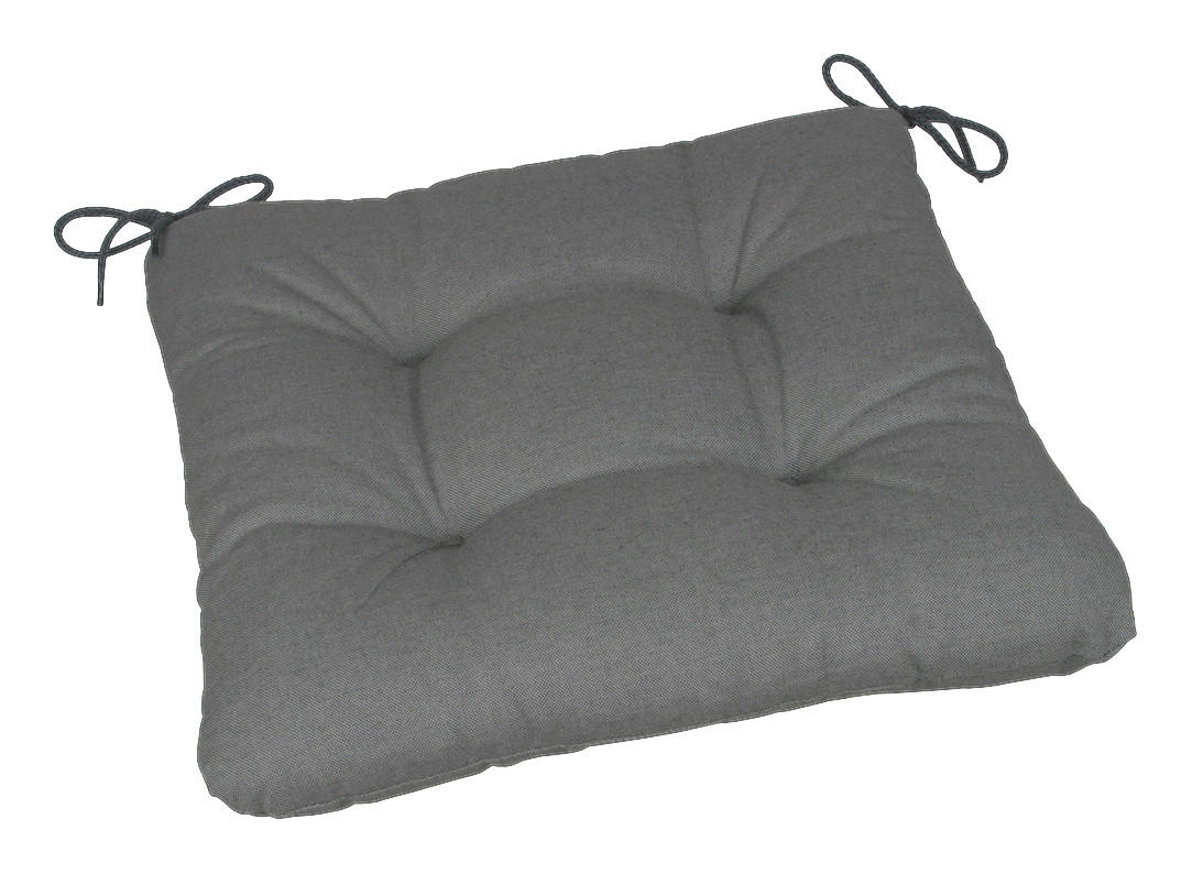 ZAHRADNÍ PODSEDÁK, 38/5/38 cm - antracitová, Basics, textil (38/5/38cm) - Ambia Garden