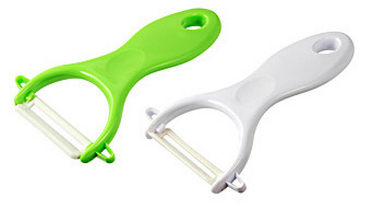 HÁMOZÓ - fehér/zöld, Basics, műanyag/kerámia (13cm) - Homeware