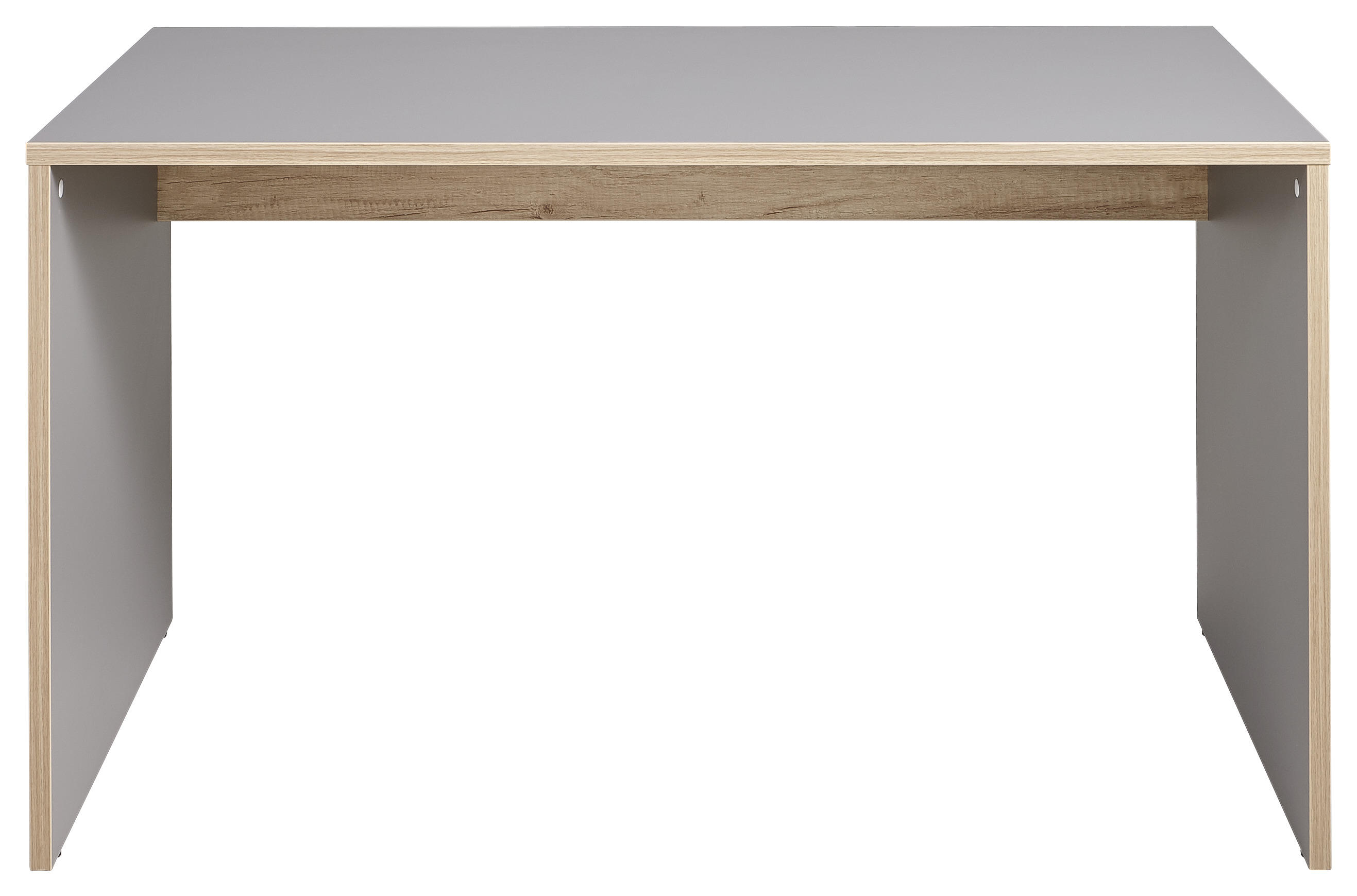 JUGENDSCHREIBTISCH 130/70/72,7 cm  - Eichefarben/Grau, Design, Holzwerkstoff (130/70/72,7cm) - Paidi
