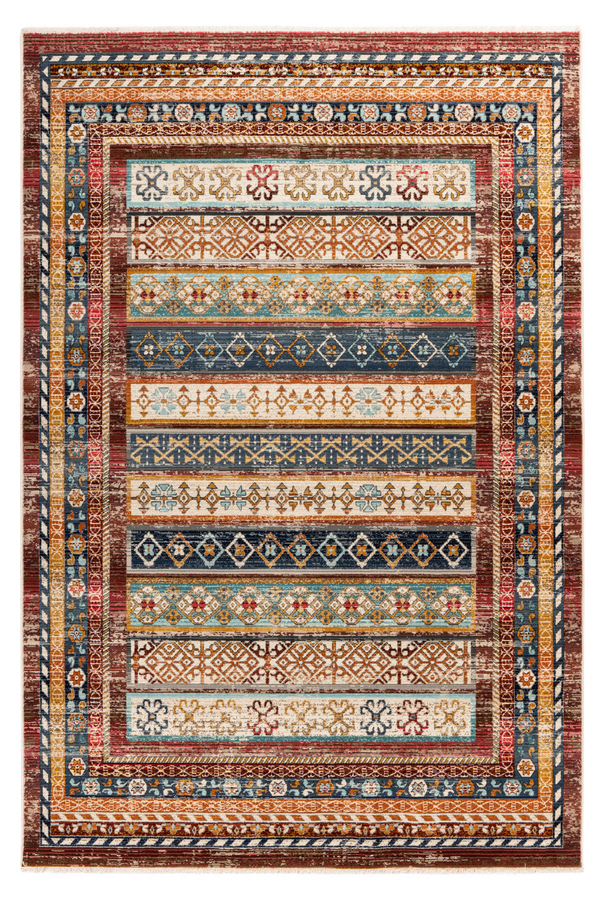 WEBTEPPICH 120/170 cm My Inca  - Multicolor, Design, Textil (120/170cm) - Novel