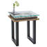 BEISTELLTISCH Mangoholz massiv quadratisch Multicolor - Multicolor/Schwarz, Design, Glas/Metall (50/50/45cm) - Kare-Design BEISTELLTISCH Mangoholz massiv quadratisch Multicolor - Multicolor/Schwarz, Design, Glas/Metall (50/50/45cm) - Kare-Design