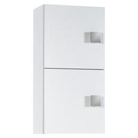 HÄNGESCHRANK 33,0/65,0/20,0 cm  - Chromfarben/Weiß, MODERN, Holzwerkstoff/Metall (33,0/65,0/20,0cm) - MID.YOU