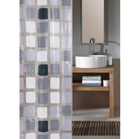 DUSCHVORHANG Sonny 180/200 cm  - Trend, Kunststoff (180/200cm) - Kleine Wolke