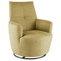 SESSEL Webstoff Gelb    - Gelb/Schwarz, Design, Textil/Metall (80/96/88cm) - SetOne by Musterring