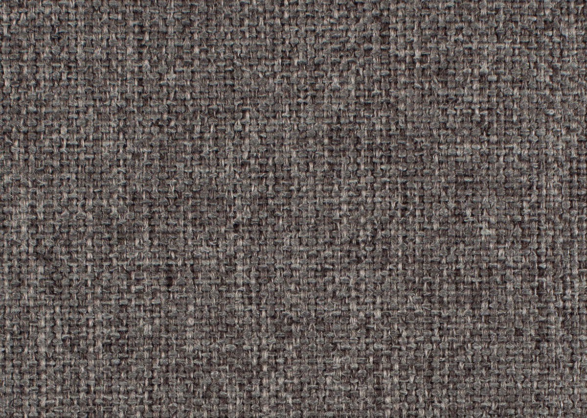ECKSOFA Graubraun Flachgewebe  - Graubraun, Design, Textil/Metall (290/238cm) - Pure Home Lifestyle